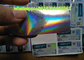 Etiquetas adhesivas de la etiqueta engomada del holograma brillante del laser para el empaquetado anabólico